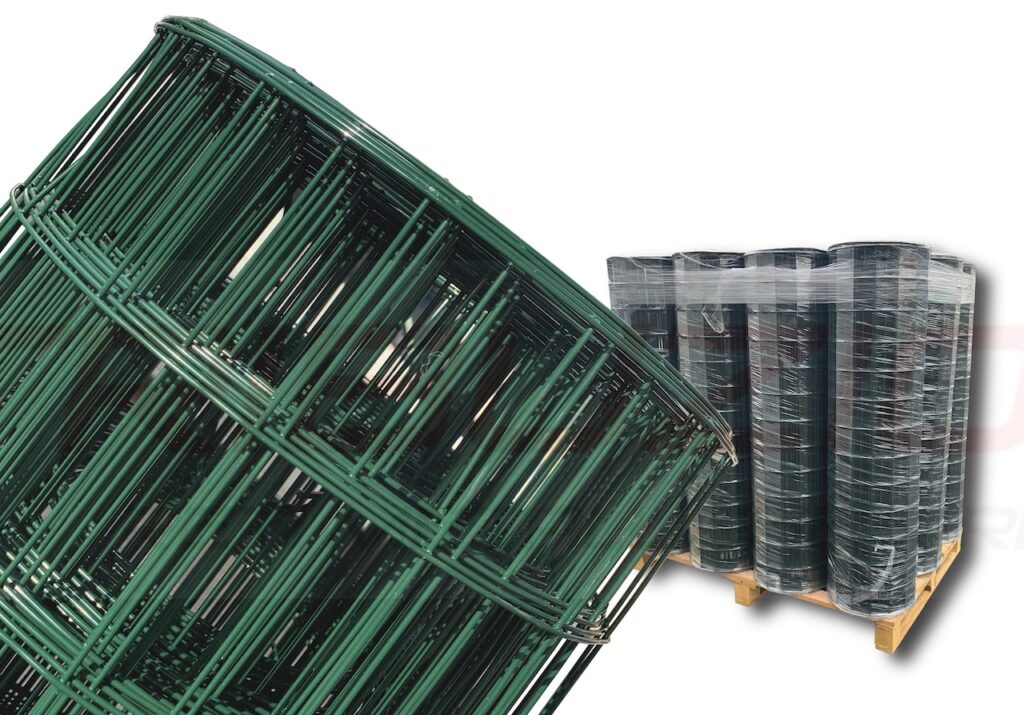 Rete Elettrosaldata Plastificata In Filo Zincato Per Recinzione In Metallo -13 X 13 1.20 Mm 25 Mt H 50 Cm 87331754